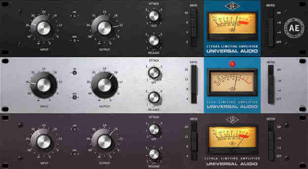 1176 Classic Limiter Collection Universal Audio 1176 Classic Limiter Collection plugin interface
