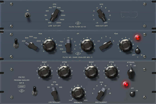 Universal Audio Pultec Passive EQ Collection plugin